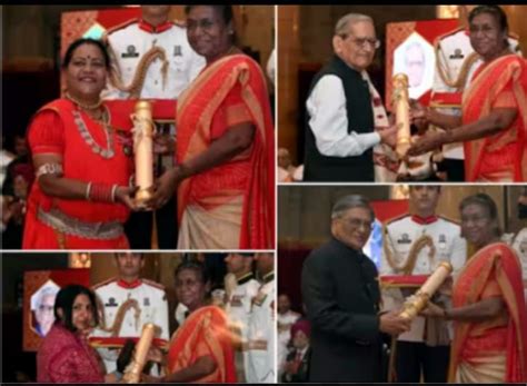 Padma Awards Ceremony President Of India Presents Awards