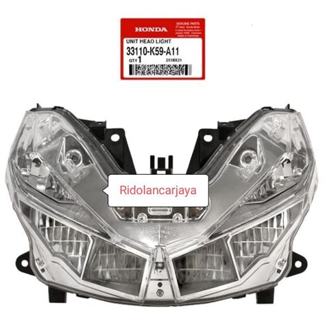 Jual REFLEKTOR LAMPU DEPAN UNIT HEAD LIGHT VARIO ESP 125 150 2015 2018