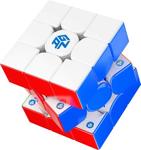 GAN 356 M Magnetic Speed Cube Lite - Stickerless, Smooth & Fast 3x3 ...