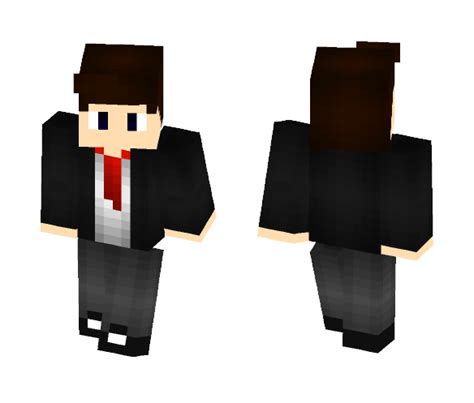 Minecraft Suit Skin Layout