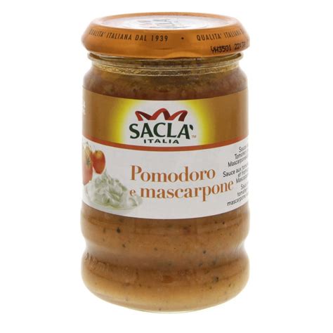 Sacla Pomodoro e Mascarpone 190 g Online at Best Price | Lulu KSA