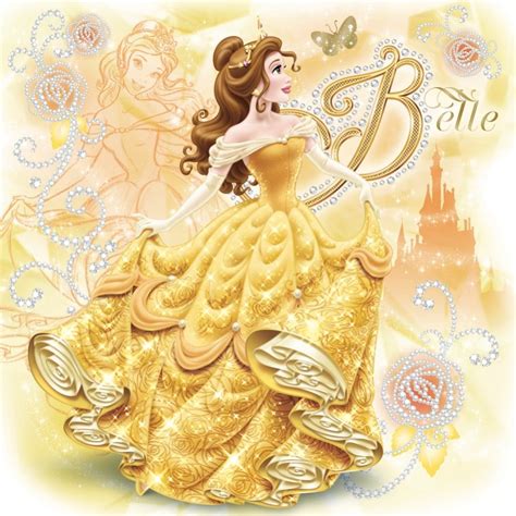 an image of a woman in a princess dress with the letter b on her chest