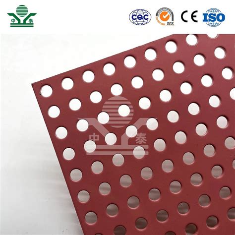 Zhongtai 0 35 Mm Perforated Metal Mesh China Manufacturers Aluminum