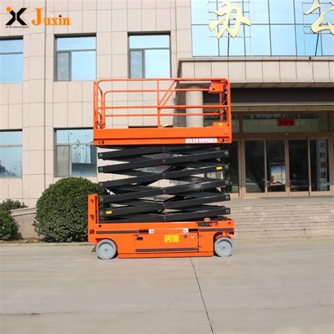 M M Man Lifting Automatic Scissor Lift Hydraulic Scaffolding Self