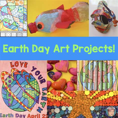 Earth Day Art Projects - Roundup | Art With Jenny K.