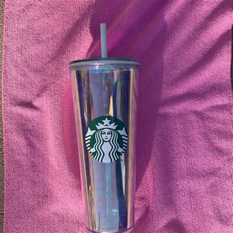 Starbucks Other Limited Edition Starbucks Teal Iridescent Tumbler