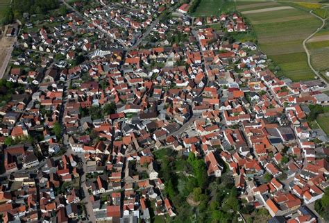 Bechtheim Aus Der Vogelperspektive Ortsansicht Von Bechtheim Ist Eine