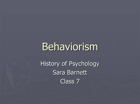 Ppt Behaviorism Powerpoint Presentation Free Download Id 6882558