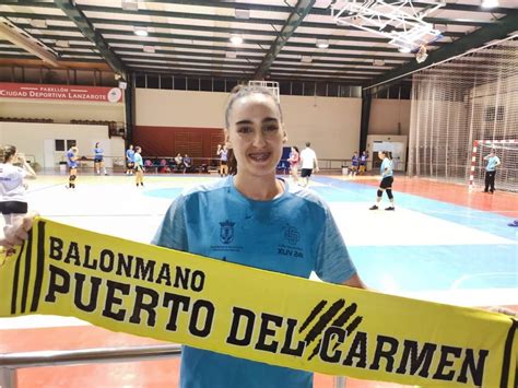 Sara De León Nuevo Fichaje Del Cb Lanzarote Puerto Del Carmen