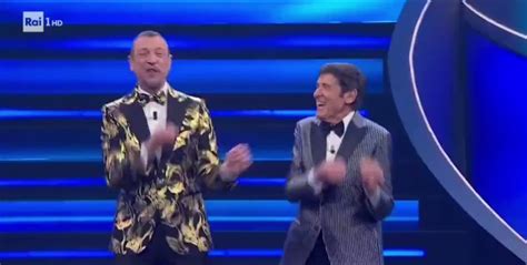 Le Sanremo Era On Twitter Amadeus Gianni Morandi Ballano Furore