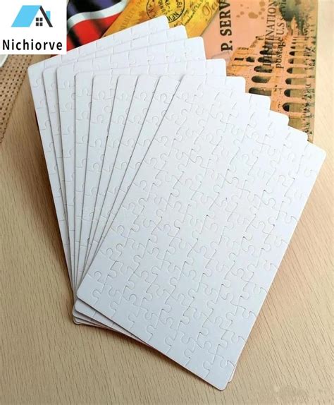 DIY Sublimation Blank Puzzle A4 Size Heat Acrylic Printing Transfer