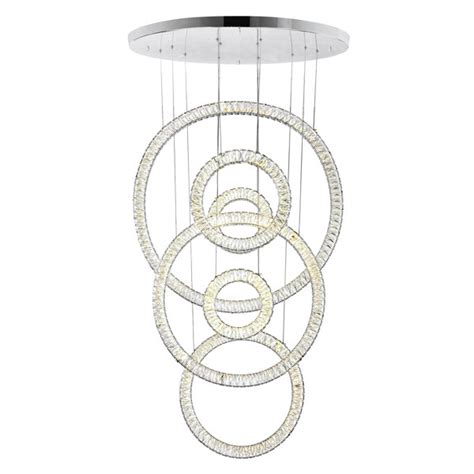 Orren Ellis Landeros Led Geometric Chandelier Wayfair