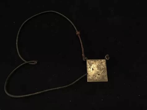 Grand Touareg Amulette En Cuir Xixe Afrique Talisman Niger Mali Tchad