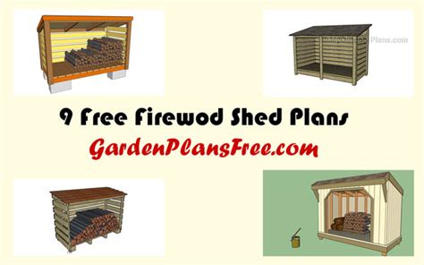 16 Free Firewood Storage Shed Plans Free Garden Plans How To Build Garden Projects