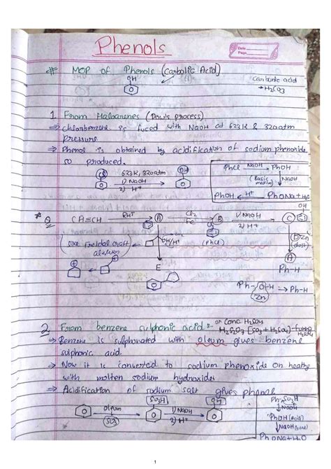 SOLUTION: Phenol, Unit 11 of class 12th organic chemistry with PANKAJ SIR SPECIAL QUESTIONS ...