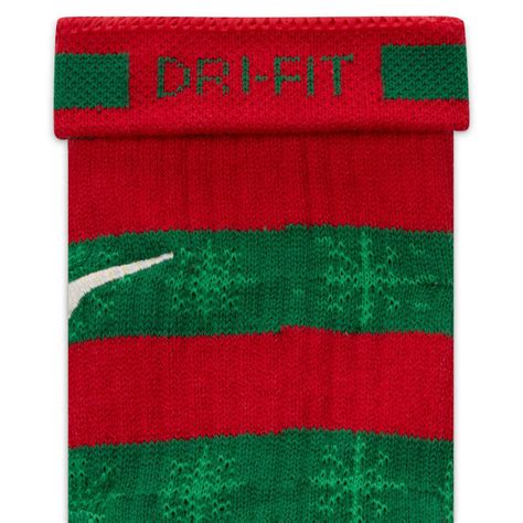 NIKE Elite Xmas Basketball Crew Socks DA5097 657 - Shiekh