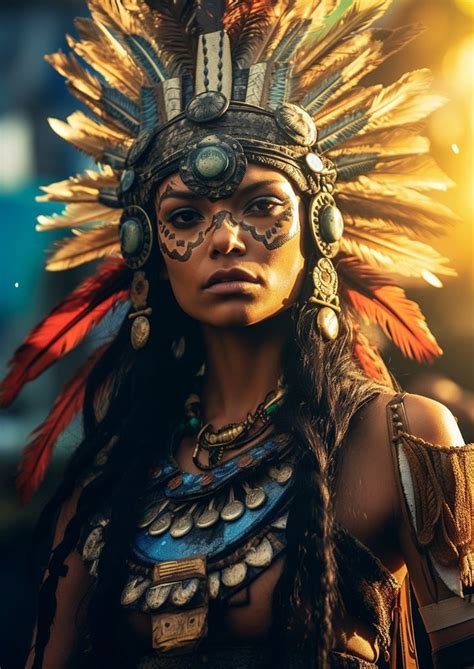 Aztec Empire Princess Inspired By Apocalypto Movie Q2 Of Aztecs