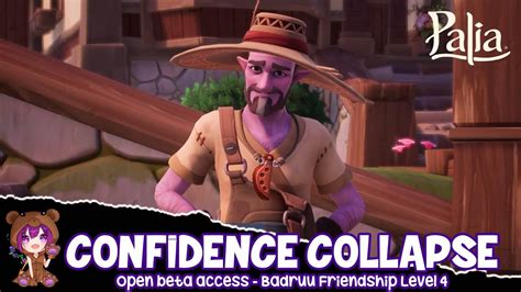 Palia Badruu Friendship Level 4 Quest Confidence Collapse YouTube