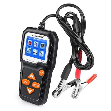 Konnwei KW650 Tester Batteria Per Auto E Moto 6V 12V