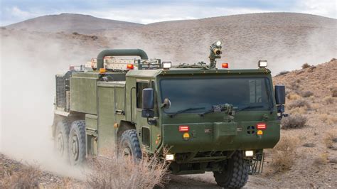 Us Marine Corps Begins Testing Oshkosh Defense P 19r Arff Vehicles Oem Off Highway