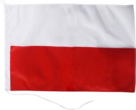 Flaga Polski Bandera Jachtowa Barwy Polska X Cm Cena Opinie