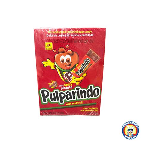 De La Rosa Pulparindo Extra Spicy 20pc Discover The Sweet Sour Taste