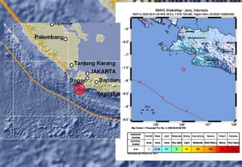 Gempa 5 2 SR Guncang Lebak Tak Berpotensi Tsunami Tangerangdaily Id