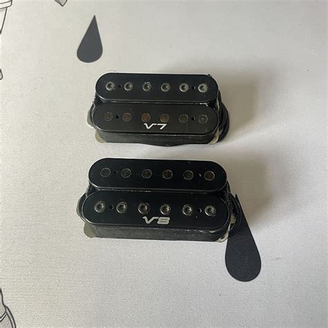 Ibanez Prestige Vintage V7 V8 Humbucker Pickup Set Reverb