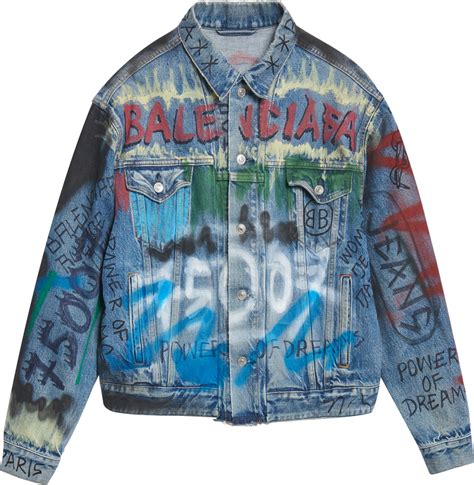 Balenciaga Graffiti Jacket 56 Koleksi Gambar