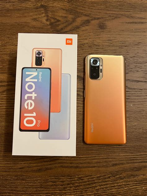 Xiaomi Redmi Note 10 Pro 128gb 6gb Ram Dual Bronze Гаранция гр