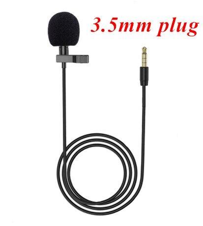 Clipon Microphone Mini-Portable Small Microphone Live Eat Broadcast Mobile Phone Computer ...