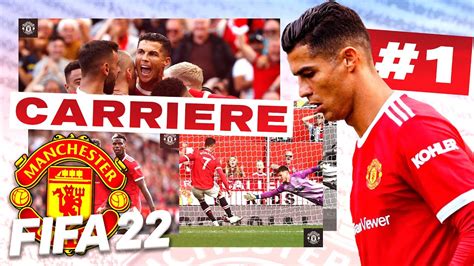 FIFA 22 CARRIÈRE MANAGER MANCHESTER UNITED EP1 RETOUR DE CR7