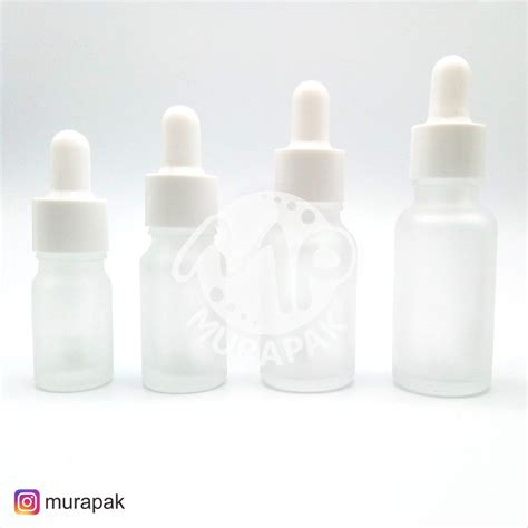 Jual MINIM 50PCS BOTOL PIPET 30ml KACA DOFF FROSTED DOF FROZEN