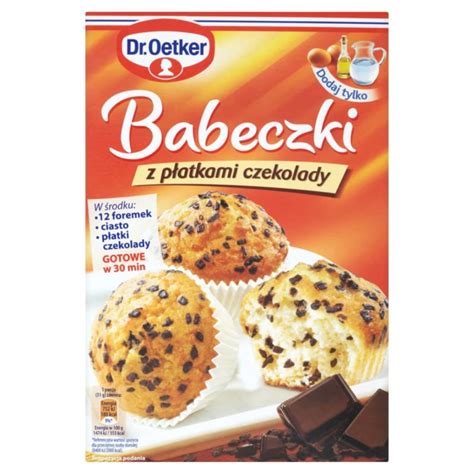 Dr Oetker Babeczki Z P Atkami Czekolady G Monpresi