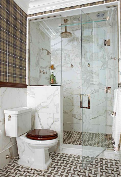 8 Small Bathroom Shower Ideas That Fit Luxury Into A Tight Space Better Homes And Gardens