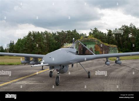 Turkish Combat Drone Bayraktar Tb Stock Photo Alamy