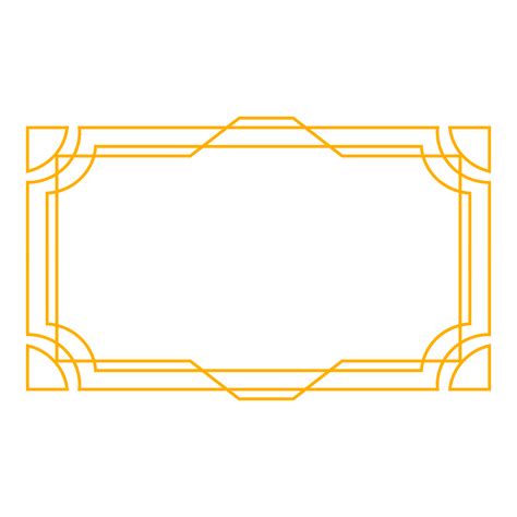 Art Deco Border Png