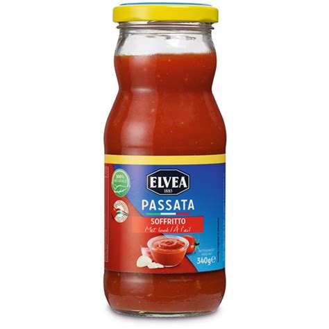 Elvea Passata Soffritto Gezeefde Tomaten Look G