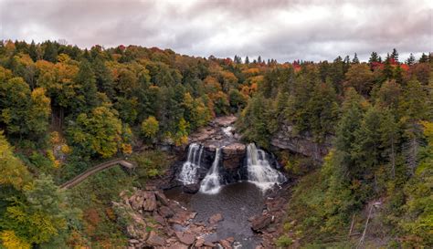 Blackwater Falls in Autumn - West Virginia Explorer