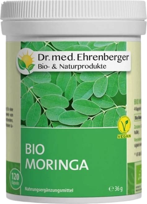 Moringa Kapszula Bio Kapszula Dr Med Ehrenberger Bio