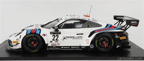 SPARK MODEL 18SB038 Scale 1 18 PORSCHE 911 991 GT3 R TEAM GPX MARTINI