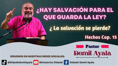 Los Gentiles Est N Obligados A Guardar La Ley Pastor Demil Ayala