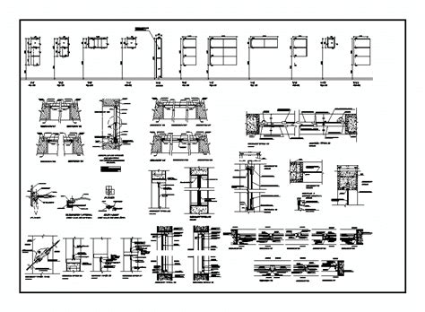 Desarrollo De Ventanas En Dwg Kb Librer A Cad