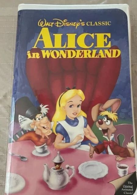 Walt Disney Alice Au Pays Des Merveilles Vhs Rare Dition