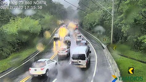 Por Causa Da Chuva Rodovia Dos Tamoios Amanhece Interditada No Sentido