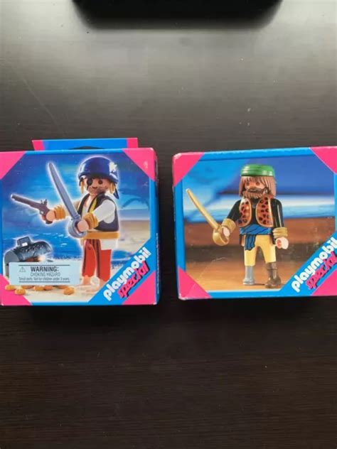 Playmobil Retired Peg Leg Pirate One Eyed Pirate New Old