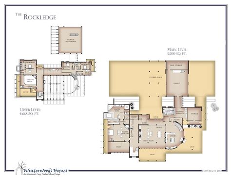 Rockledge Home Plan by Winterwoods Homes, Ltd.