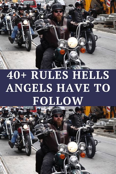 40+ Rules Hells Angels Must Follow