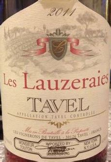 Les Vignerons De Tavel Les Lauzeraies France Rh Ne Southern