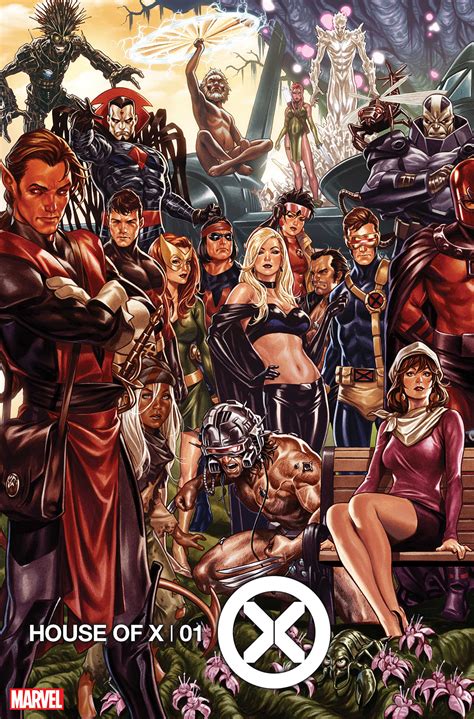 House Of X 1 Variant Covers Spotlight The History Of The X Men